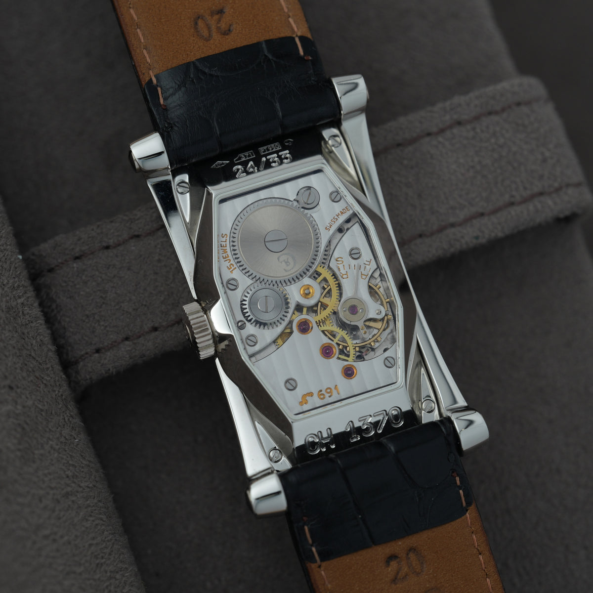 Chronoswiss Digiteur MSA Ref. CH1370 NOS Platin 'Full Set' Limitiert auf 33