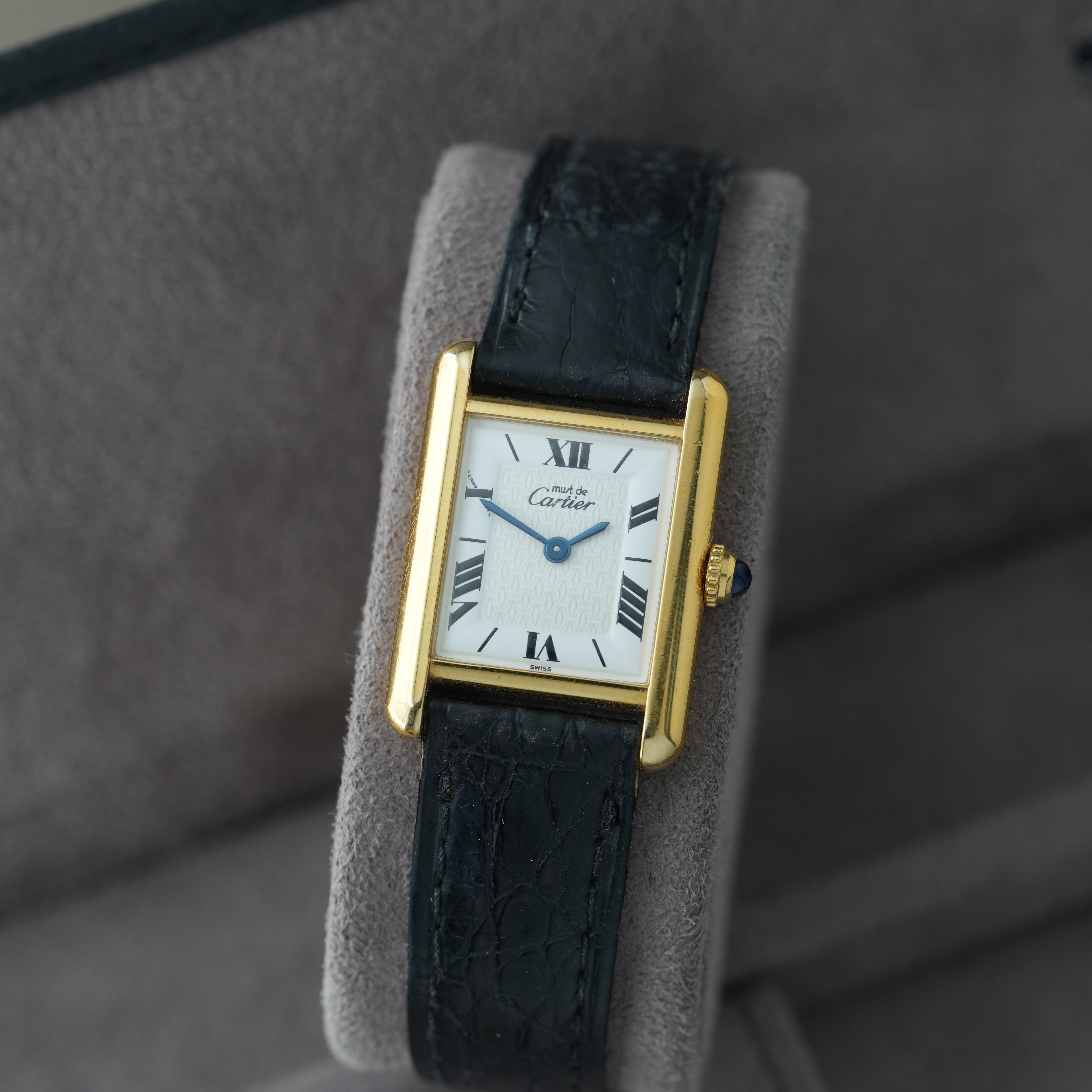 Cartier Tank Vermeil Ref. 1613 'Cartier Faltschließe' 20x28mm