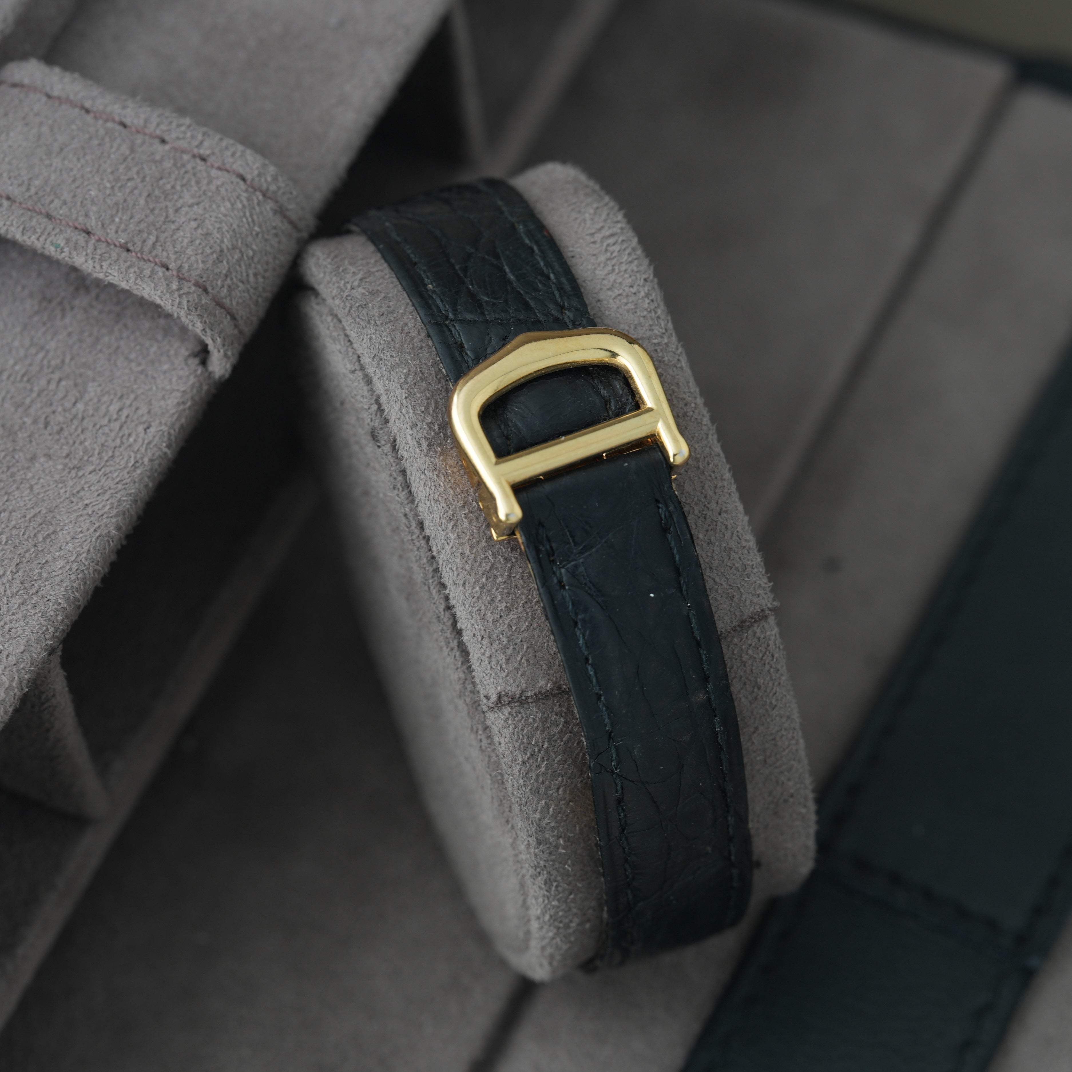 Cartier Tank Vermeil Ref. 1613 'Cartier Faltschließe' 20x28mm