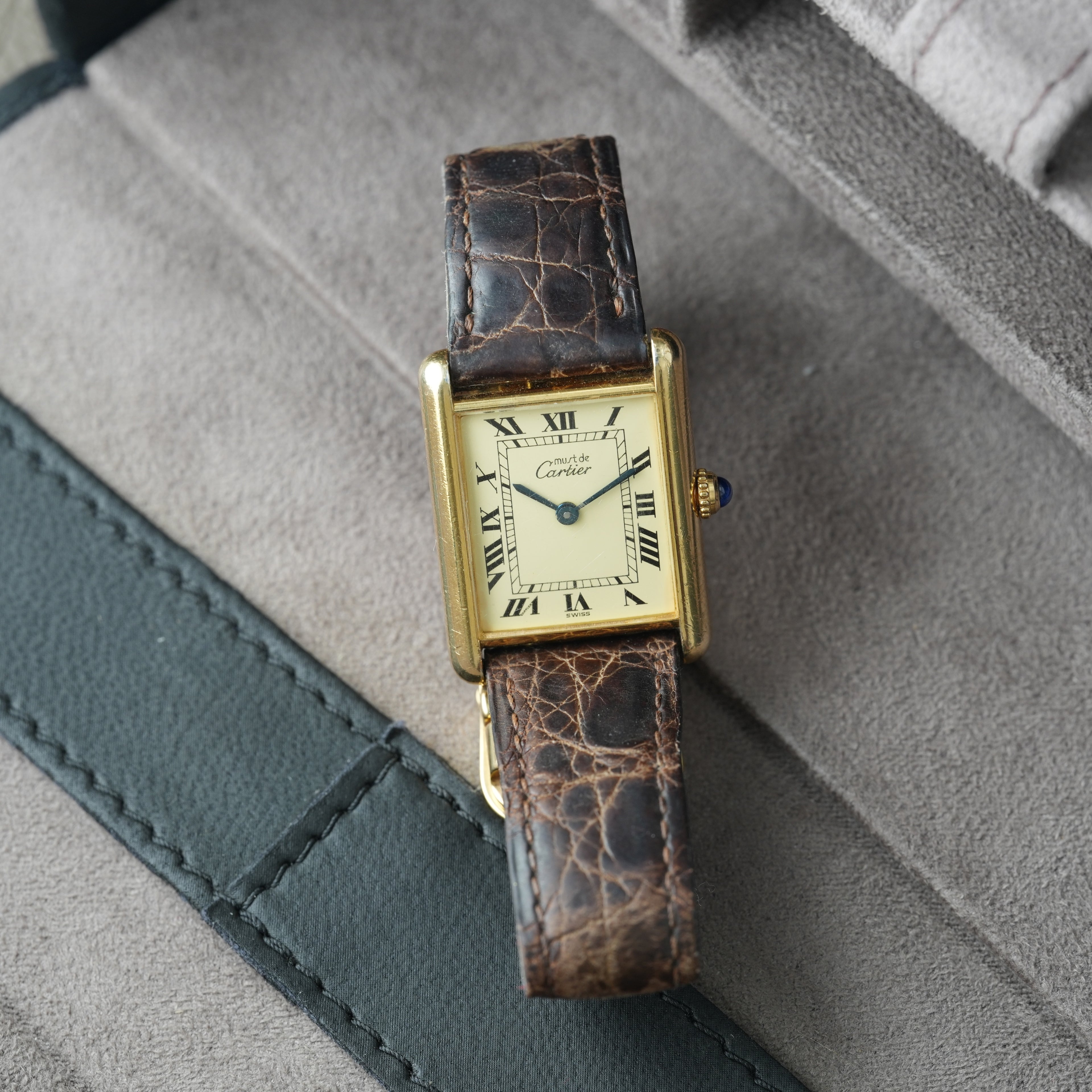 Cartier Tank Must Ref. 1615 '23x30mm' *Faltschließe*