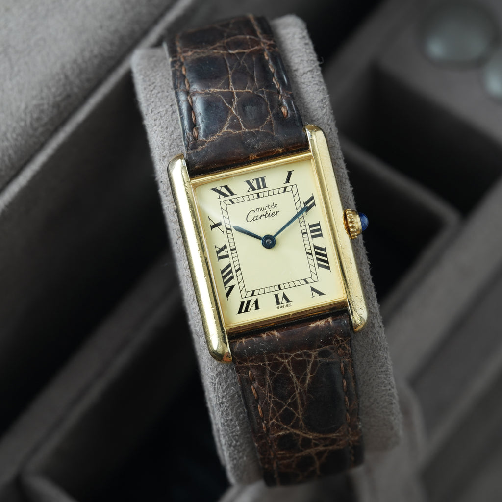 Cartier Tank Must Ref. 1615 '23x30mm' *Faltschließe*