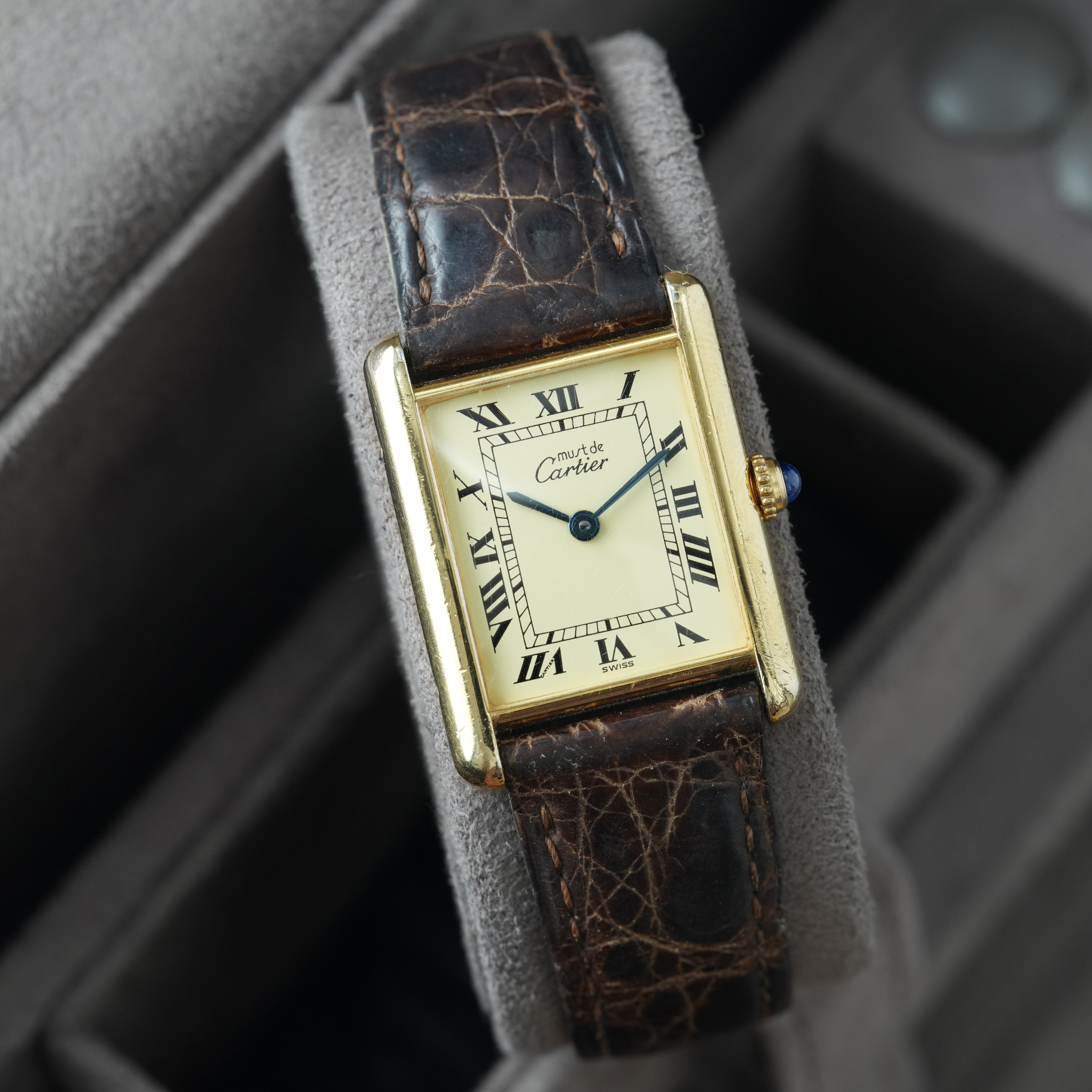 Cartier Tank Must Ref. 1615 '23x30mm' *Faltschließe*