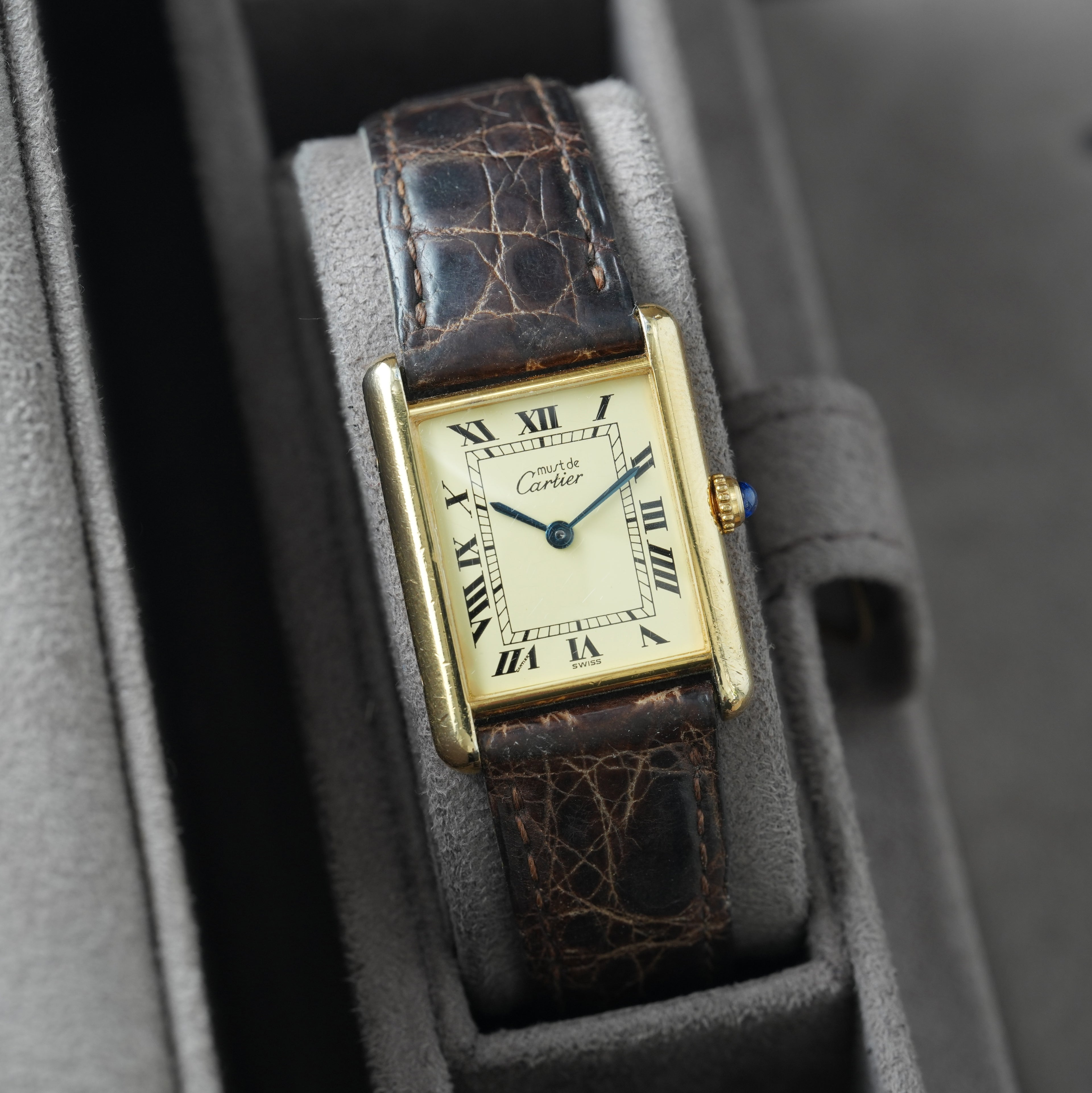 Cartier Tank Must Ref. 1615 '23x30mm' *Faltschließe*