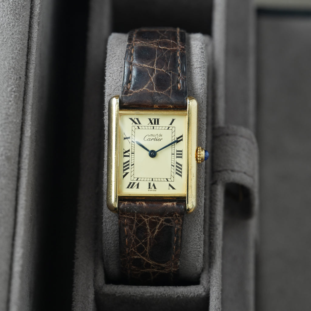 Cartier Tank Must Ref. 1615 '23x30mm' *Faltschließe*