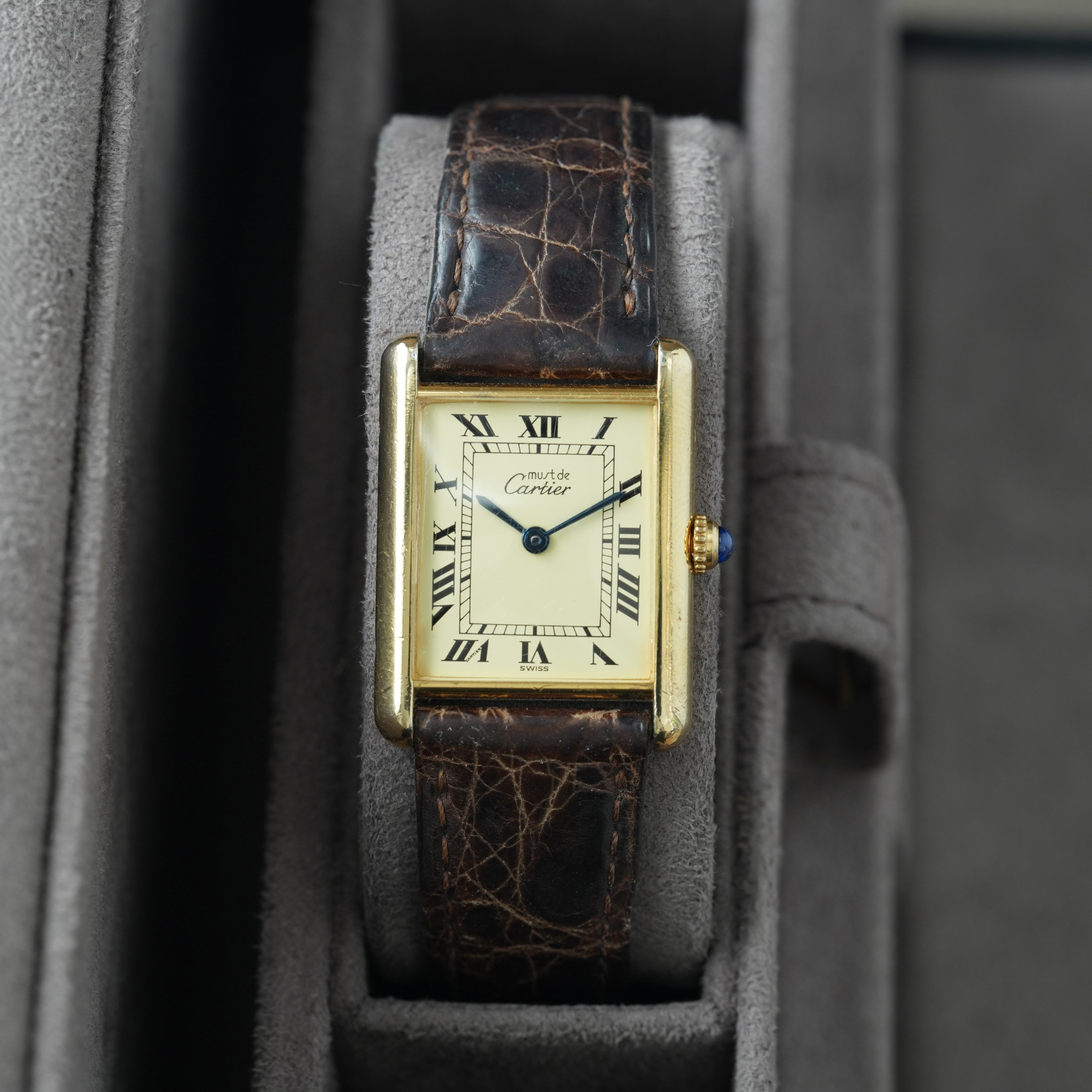 Cartier Tank Must Ref. 1615 '23x30mm' *Faltschließe*