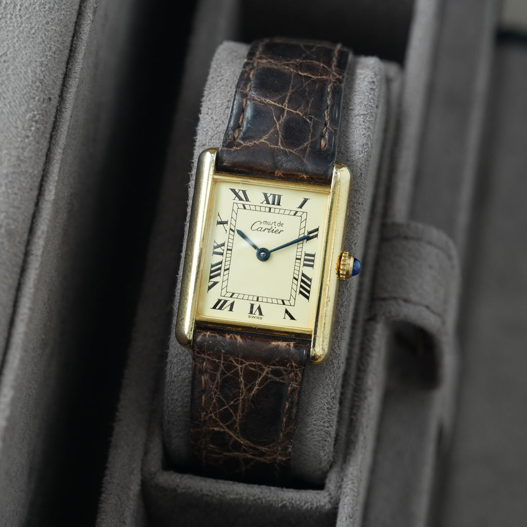 Cartier Tank Must Ref. 1615 '23x30mm' *Faltschließe*