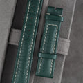 Breitling Lederarmband 18mm Grün
