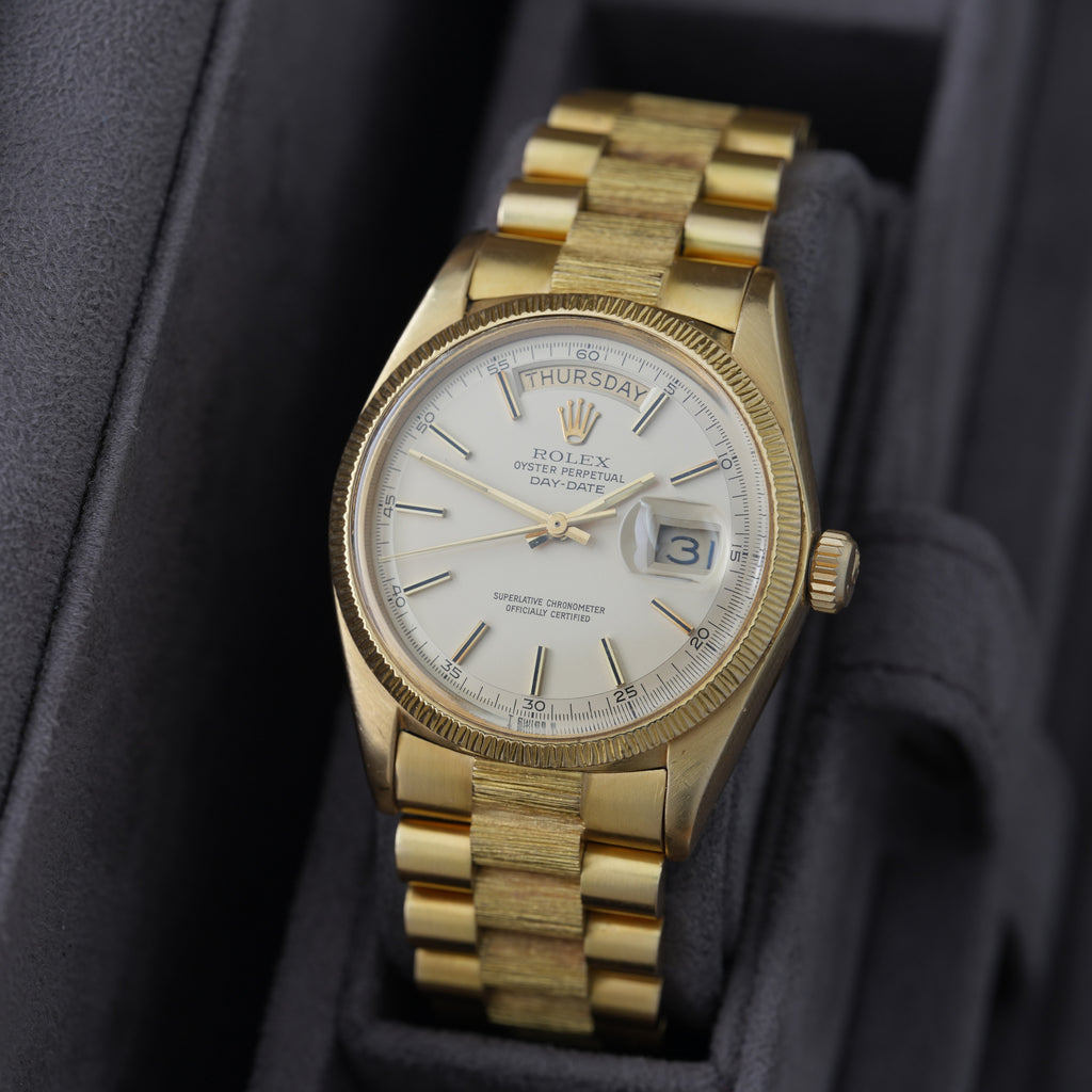 Rolex Day-Date 36 Ref. 1807 Borke 'kein Stretch / unpoliert'