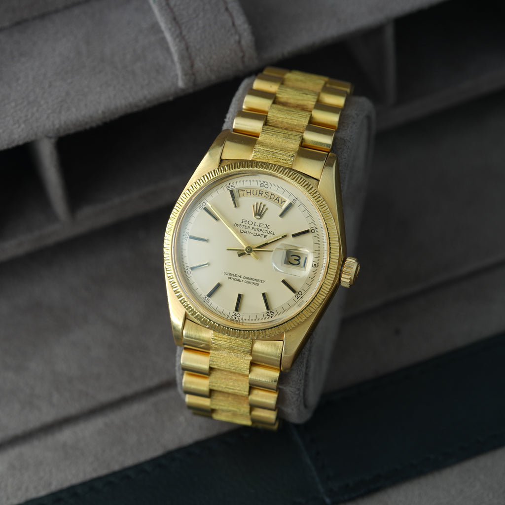 Rolex Day-Date 36 Ref. 1807 Borke 'kein Stretch / unpoliert'