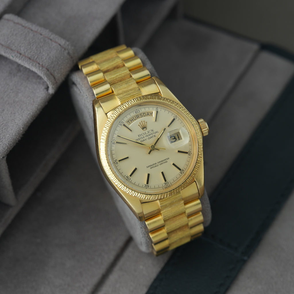 Rolex Day-Date 36 Ref. 1807 Borke 'kein Stretch / unpoliert'