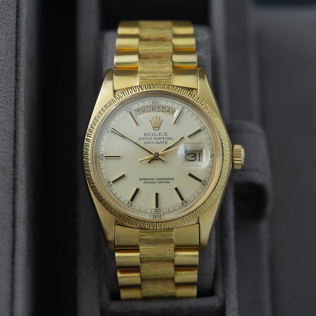 Rolex Day-Date 36 Ref. 1807 Borke 'kein Stretch / unpoliert'