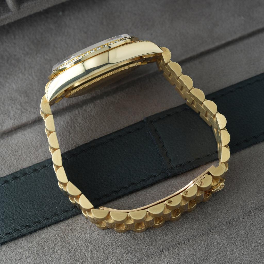 Rolex Day-Date 36 Ref. 18138 Box & Paper's 'Lemon Dial' CROWN COLLECTION