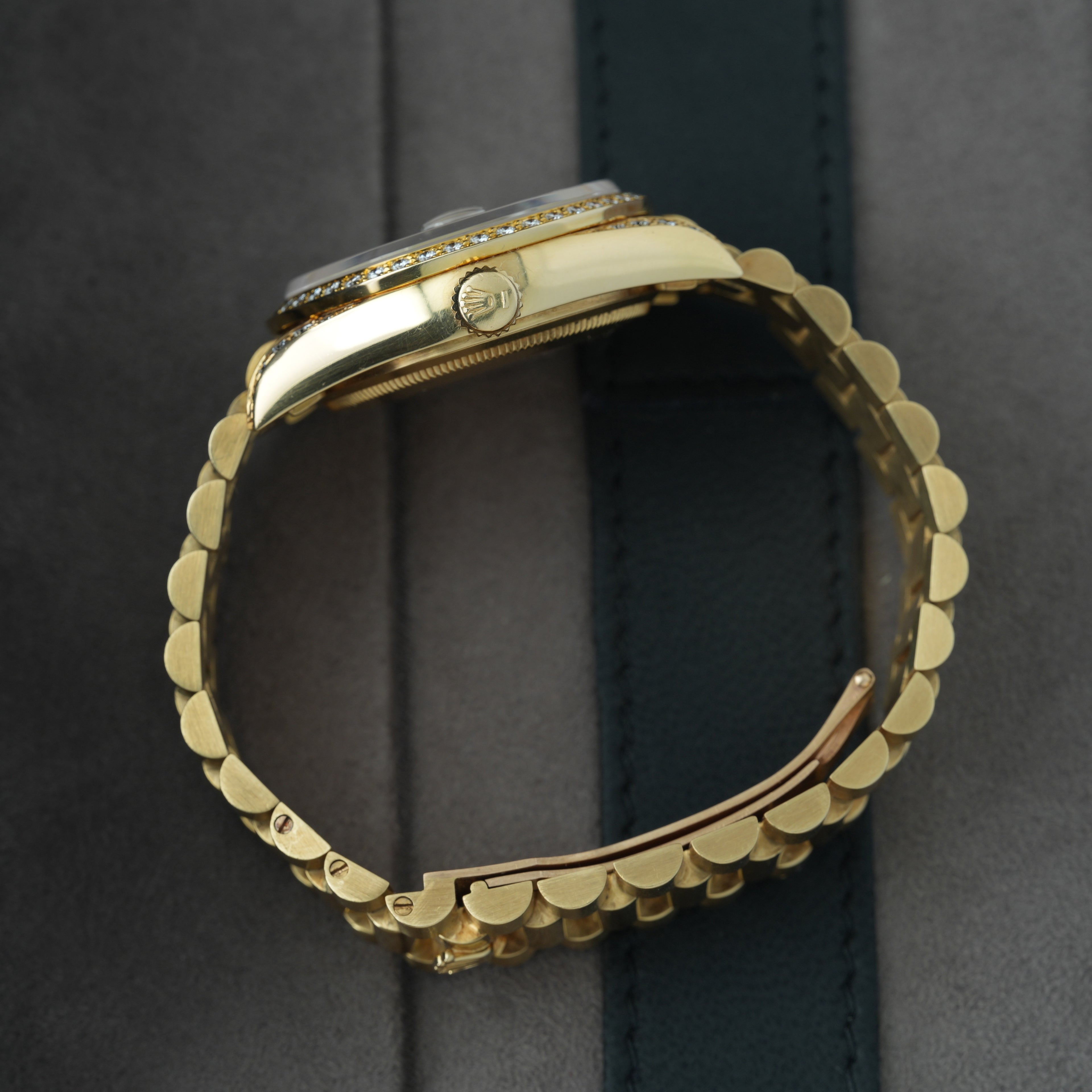 Rolex Day-Date 36 Ref. 18138 Box & Paper's 'Lemon Dial' CROWN COLLECTION