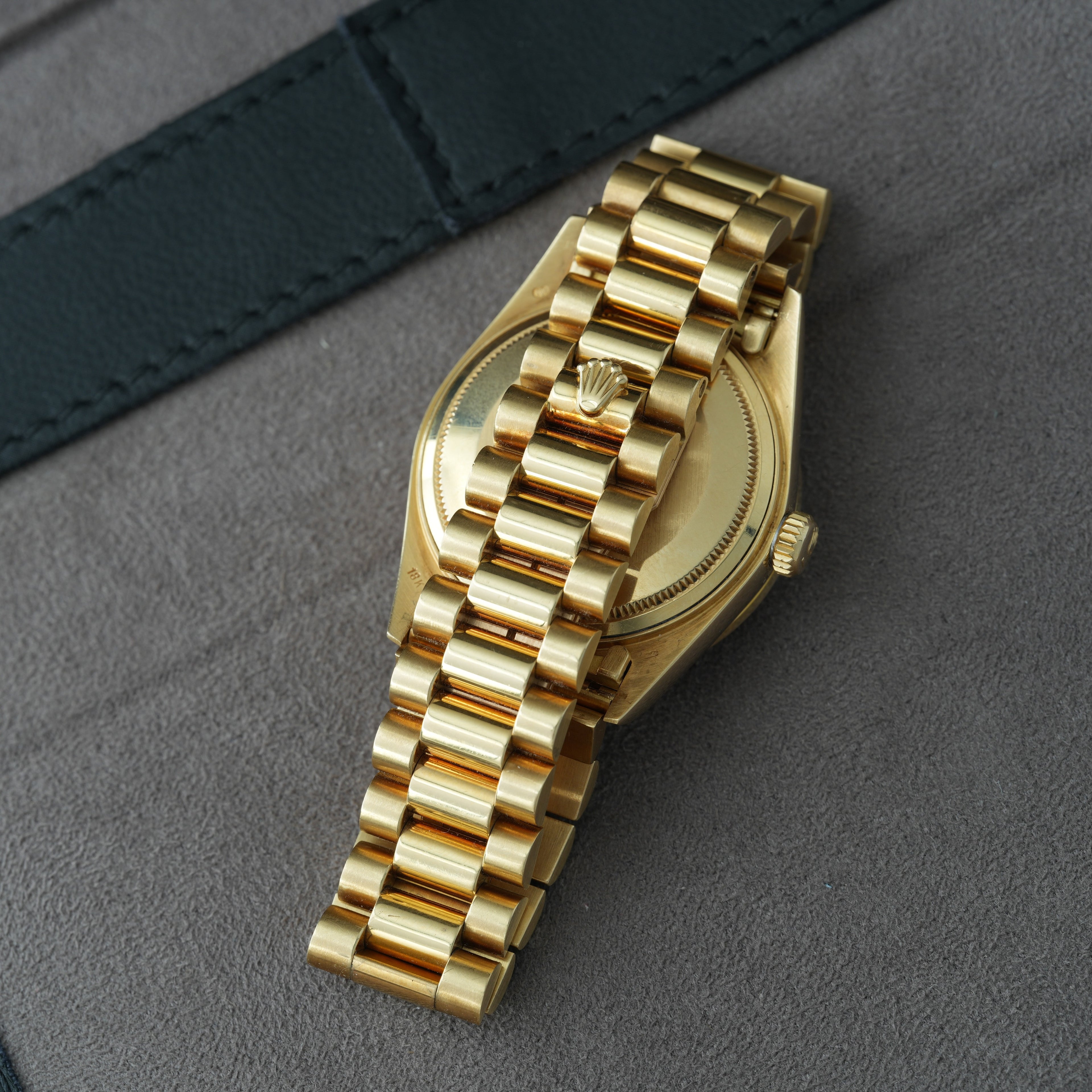 Rolex Day-Date 36 Ref. 18138 Box & Paper's 'Lemon Dial' CROWN COLLECTION