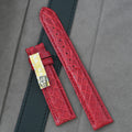 Chronoswiss Lederarmband NOS 18/16mm Rot Krokodil