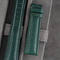 Breitling Lederarmband 19mm Grün