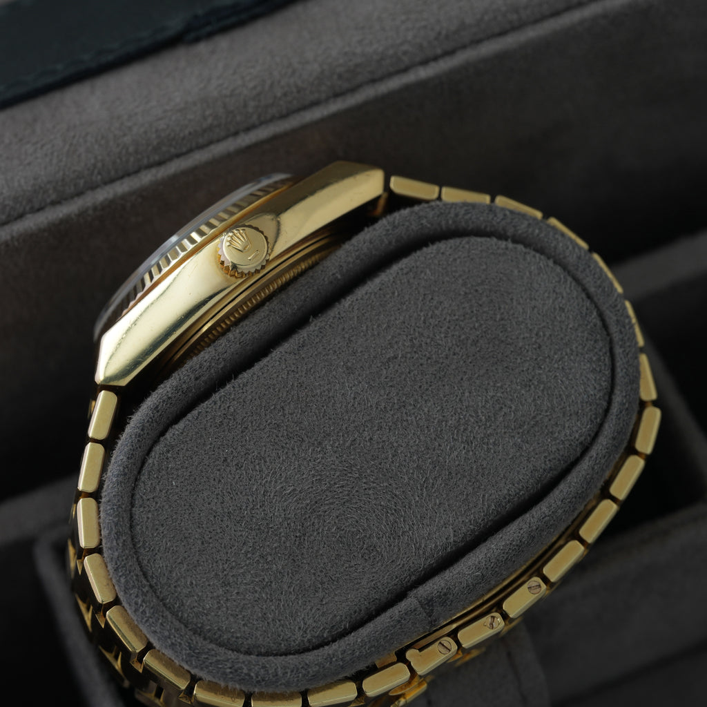 Rolex Day-Date Oysterquartz 36 Ref. 19018 'Champagner Blatt'