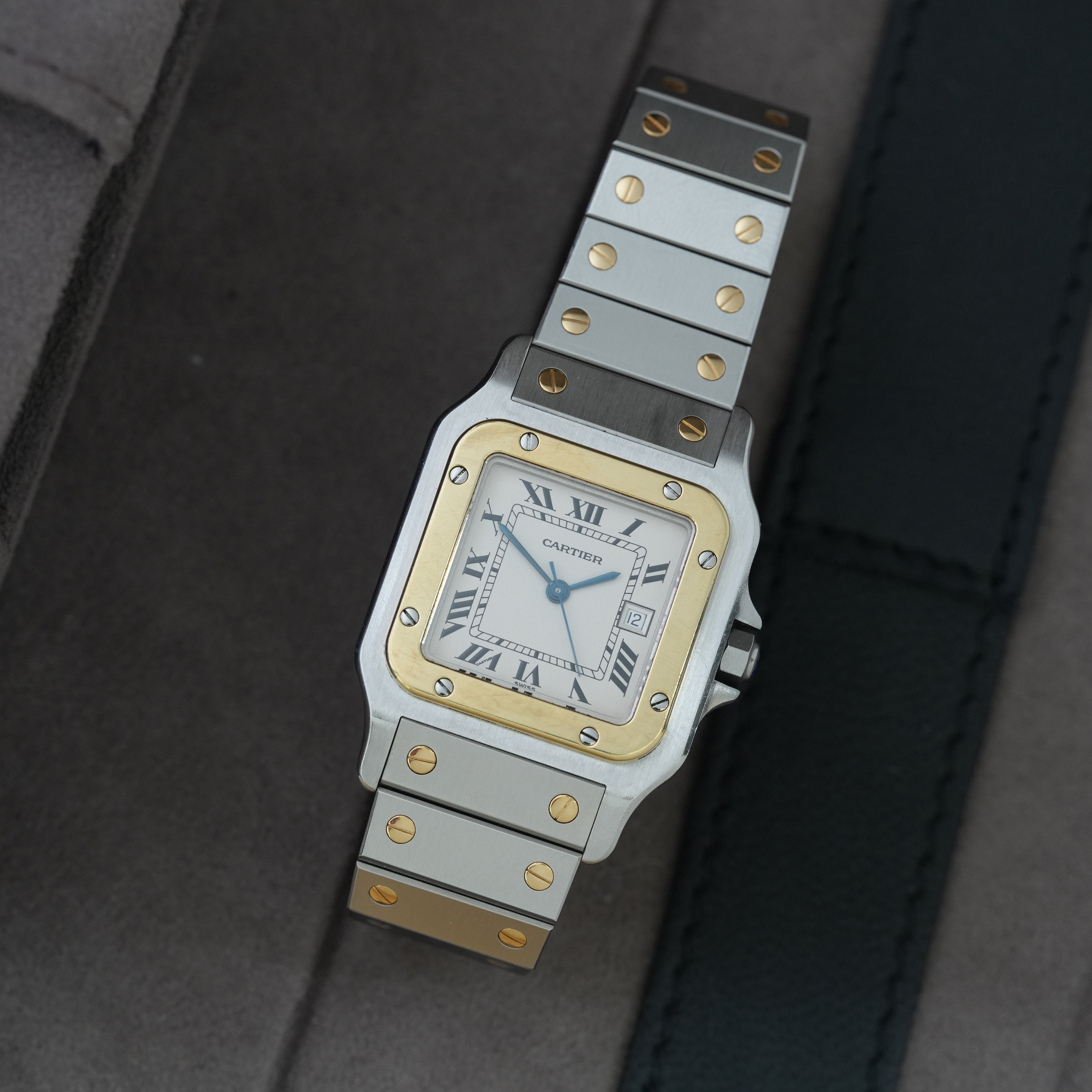 Cartier Santos Carree Ref. 2961 'Box & Papiere' *Perfekt*