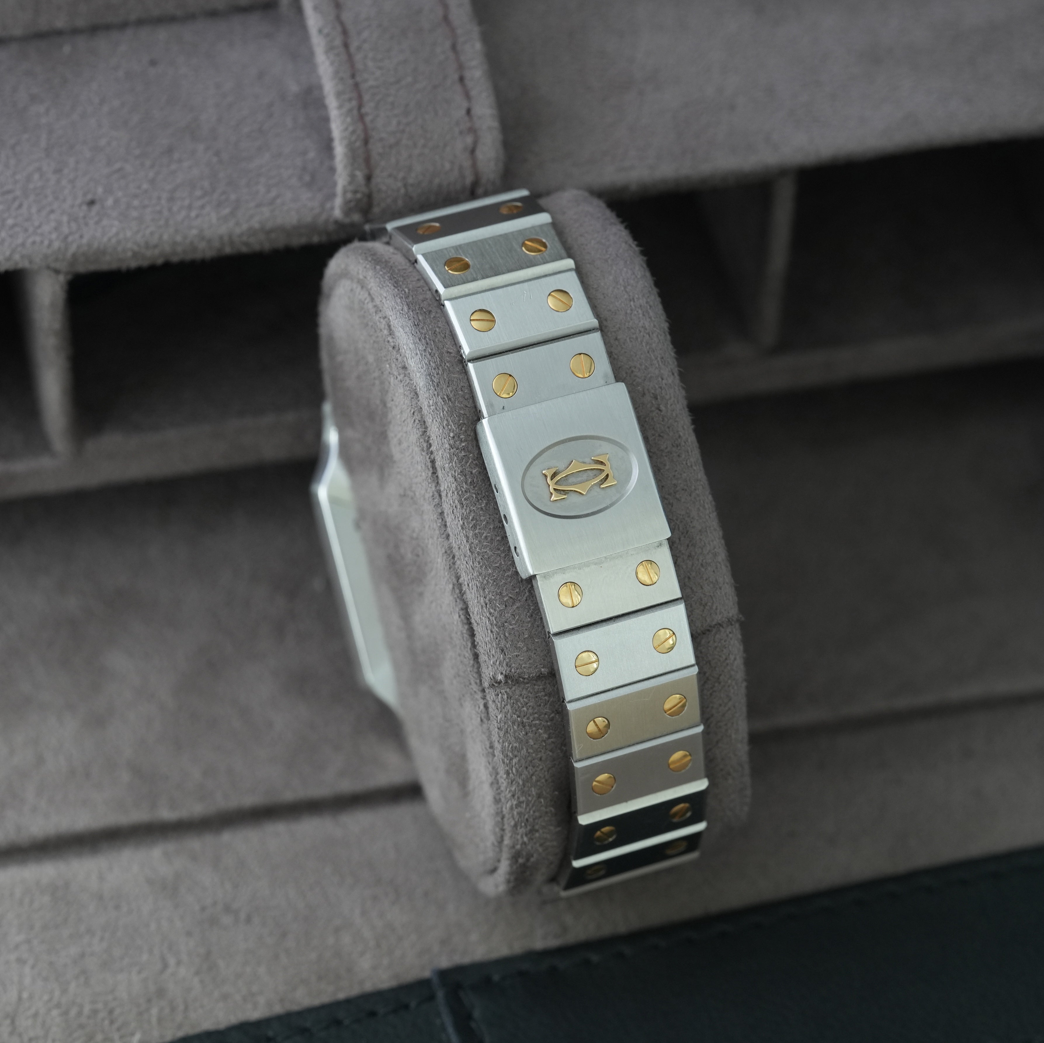Cartier Santos Carree Ref. 2961 'Box & Papiere' *Perfekt*