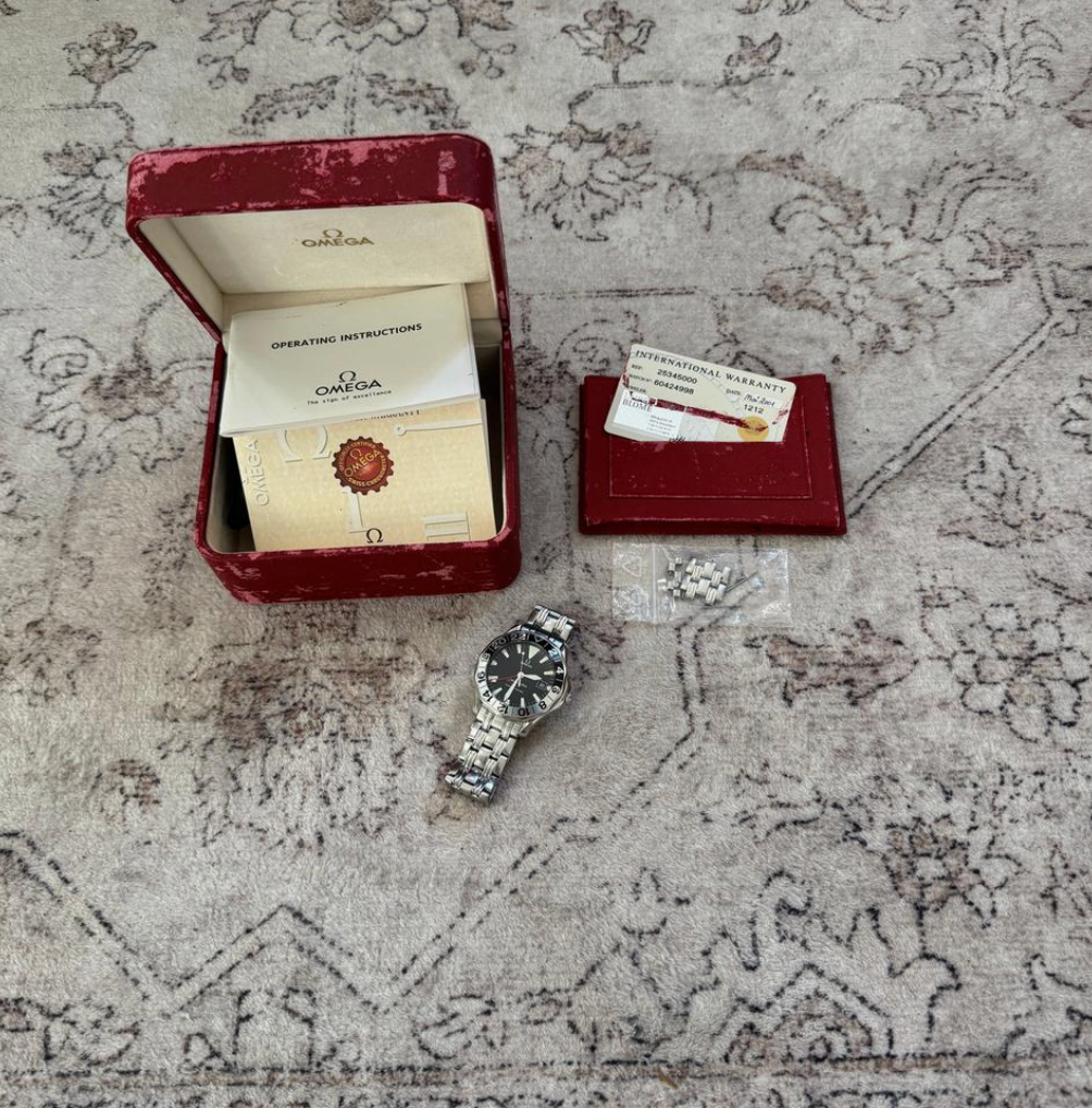 Omega Seamaster Gmt Full Set 'Peter Blake' Ref.2534.50