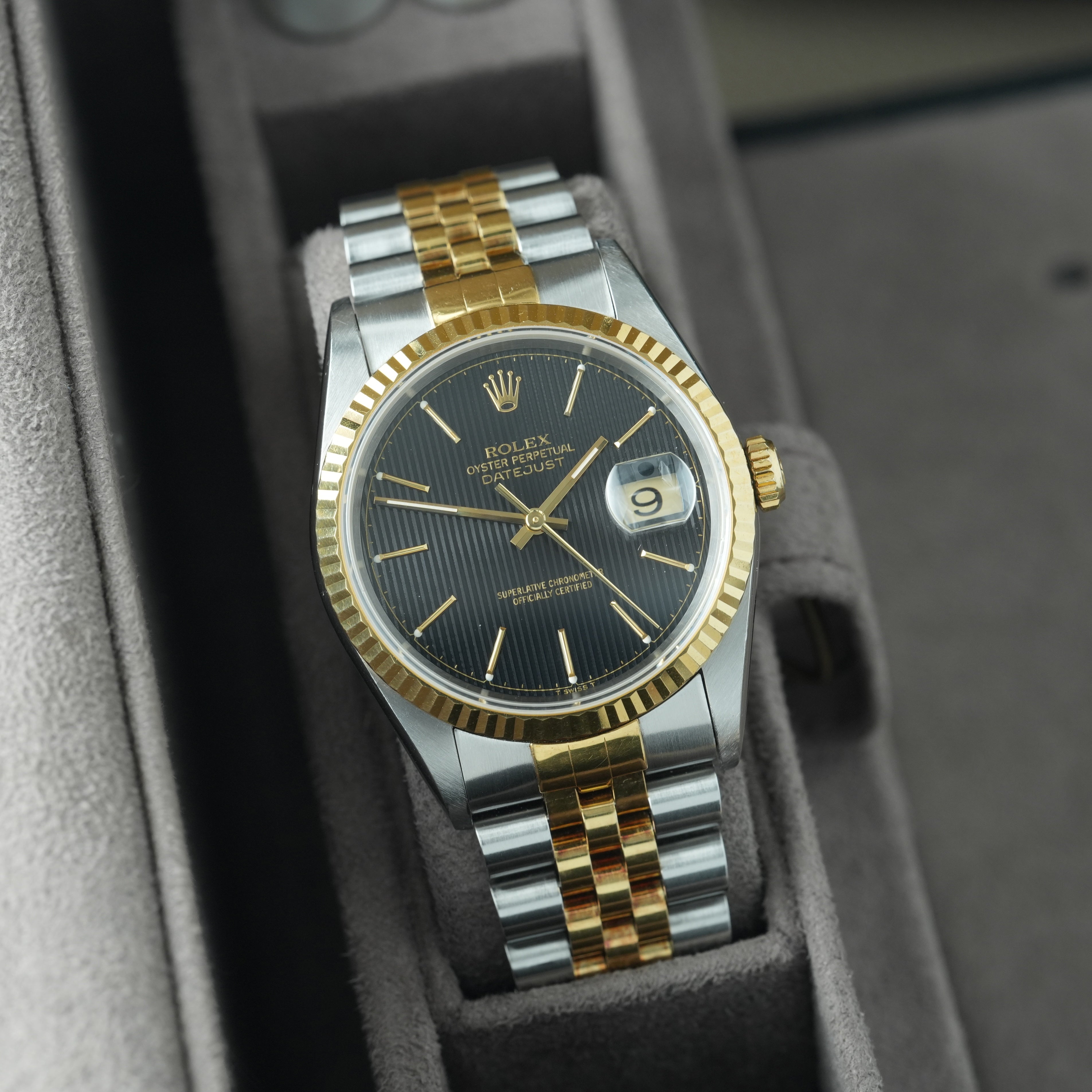 Rolex Datejust 36 Ref. 16233 'Full Set' 'Tapestry'
