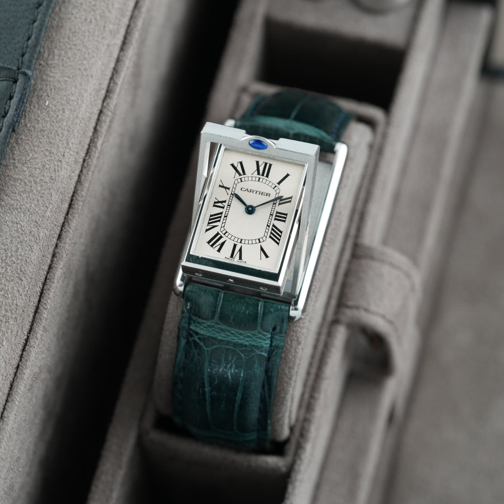 Cartier Tank Basculante Mécanique Ref. 2390 Full Set 2000