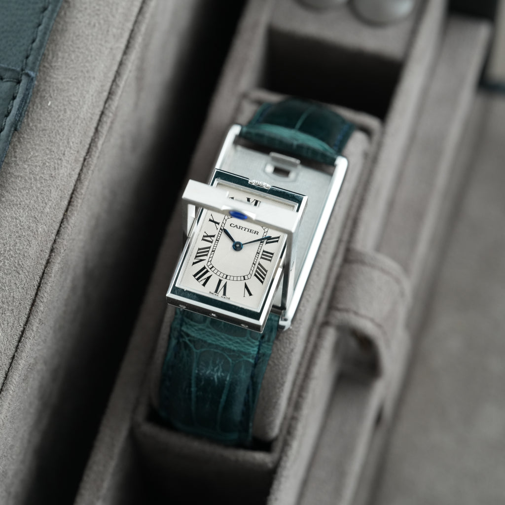Cartier Tank Basculante Mécanique Ref. 2390 Full Set 2000