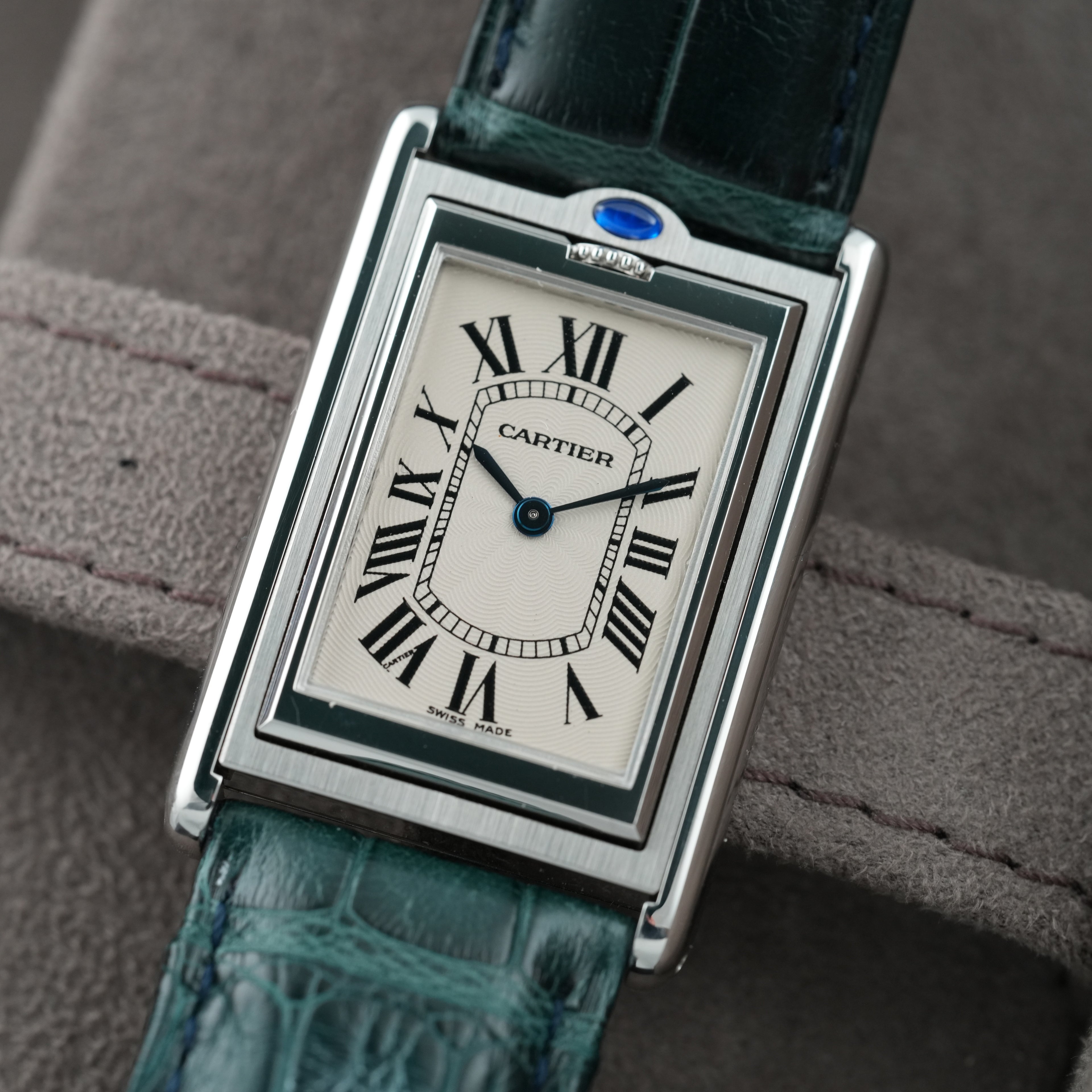 Cartier Tank Basculante Mécanique Ref. 2390 Full Set 2000