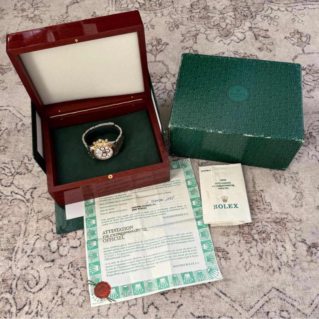 Rolex Daytona 'Zenith' Ref. 16523 'sehr guter unpolierter Zustand'