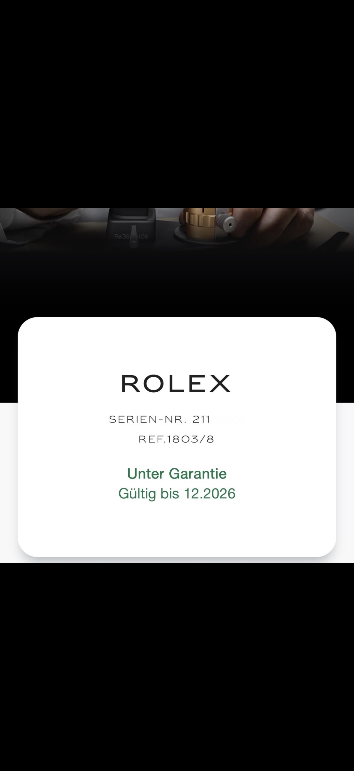 Rolex Day-Date 36 'Diamant Pie Pan' Ref. 1803/8 'Rolex Garantie'