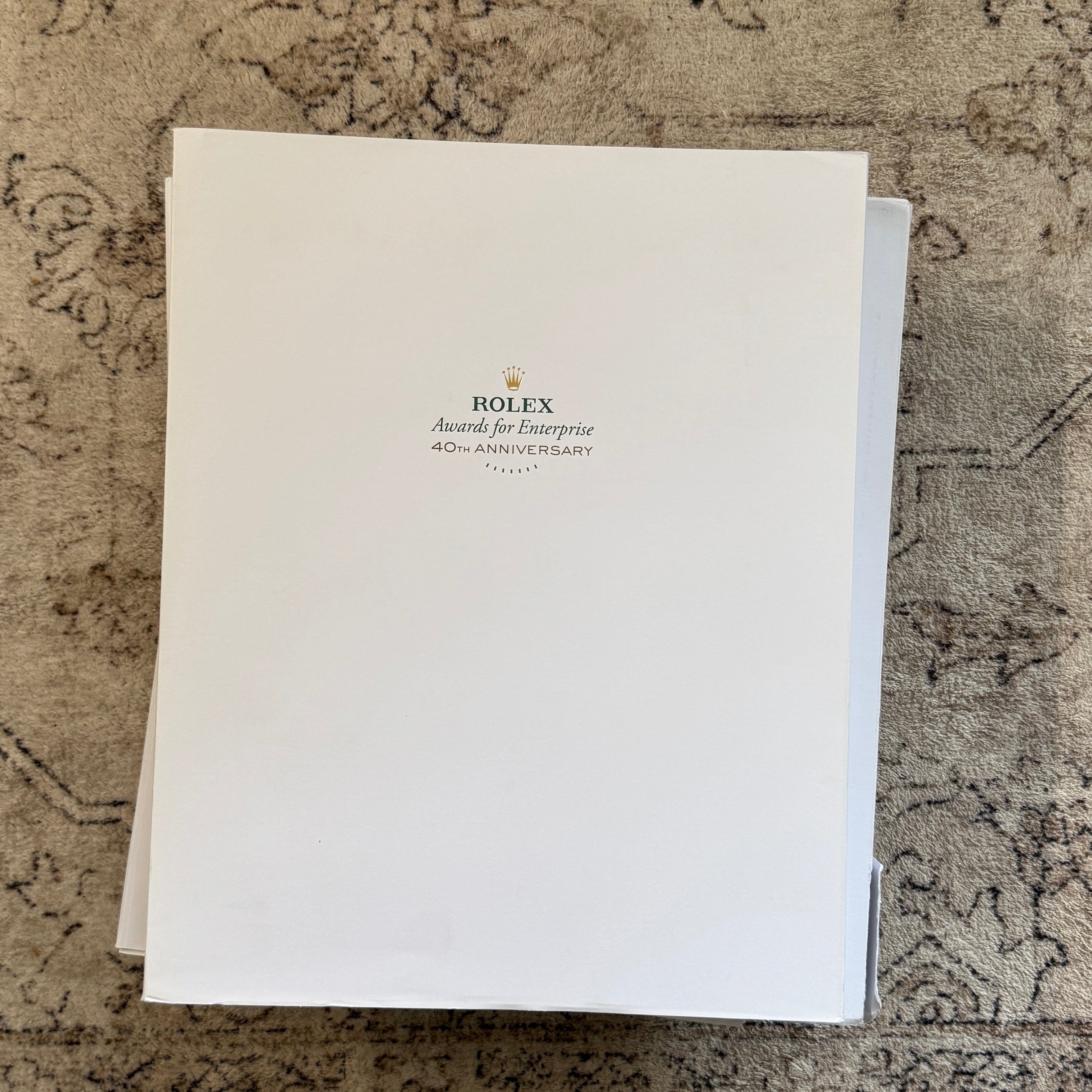 Rolex Buch ANYONE CAN CHANGE EVERYTHING 'English 214 Seiten 'Tablebook'