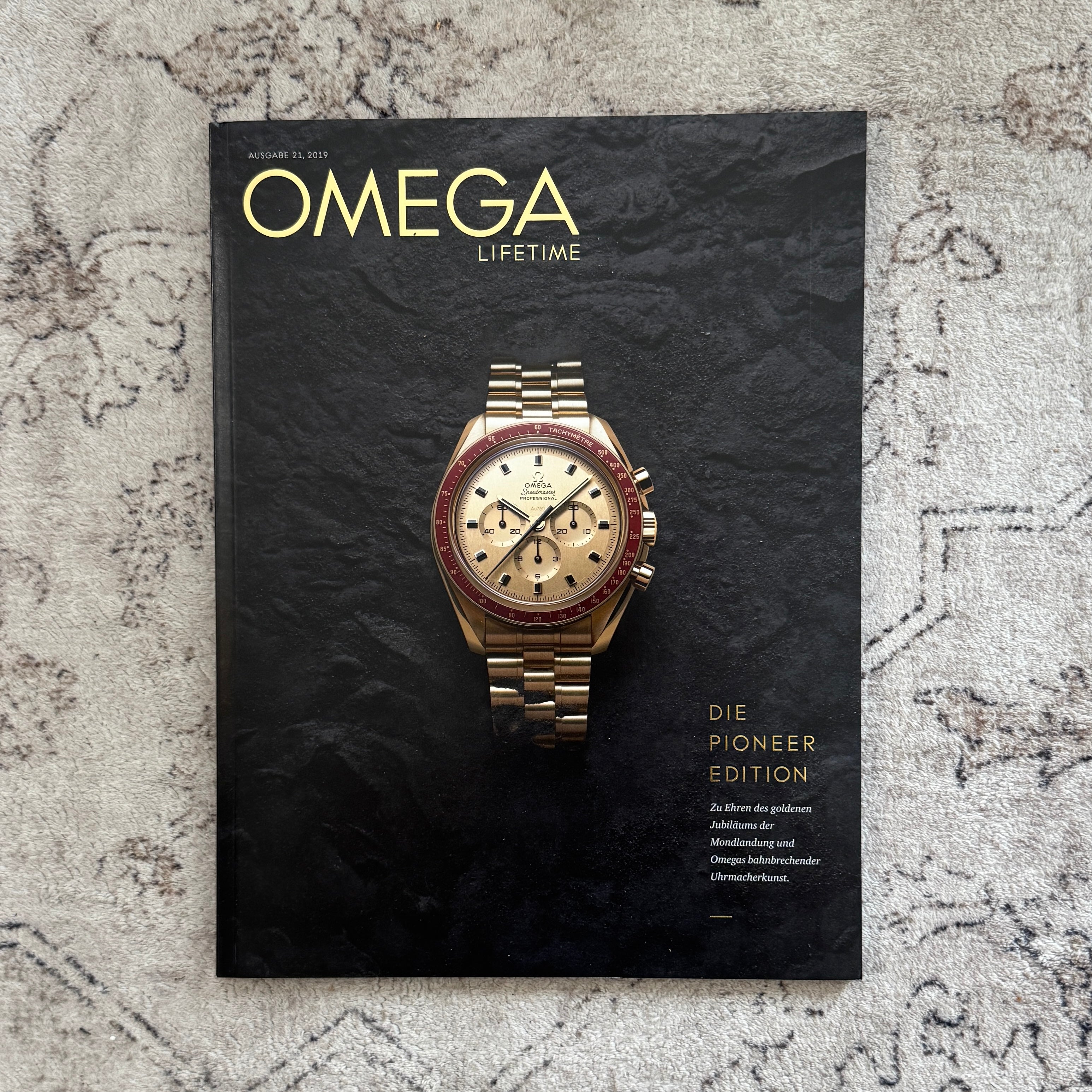 Omega Lifetime Magazin "Tablebook" Ausgabe 21, 2019