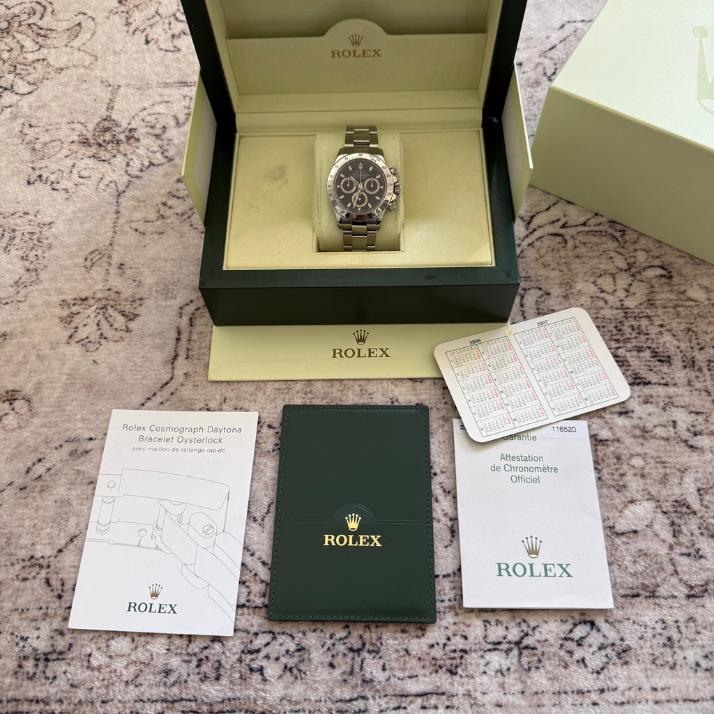 Rolex Daytona Ref. 116520 Full Set 2007