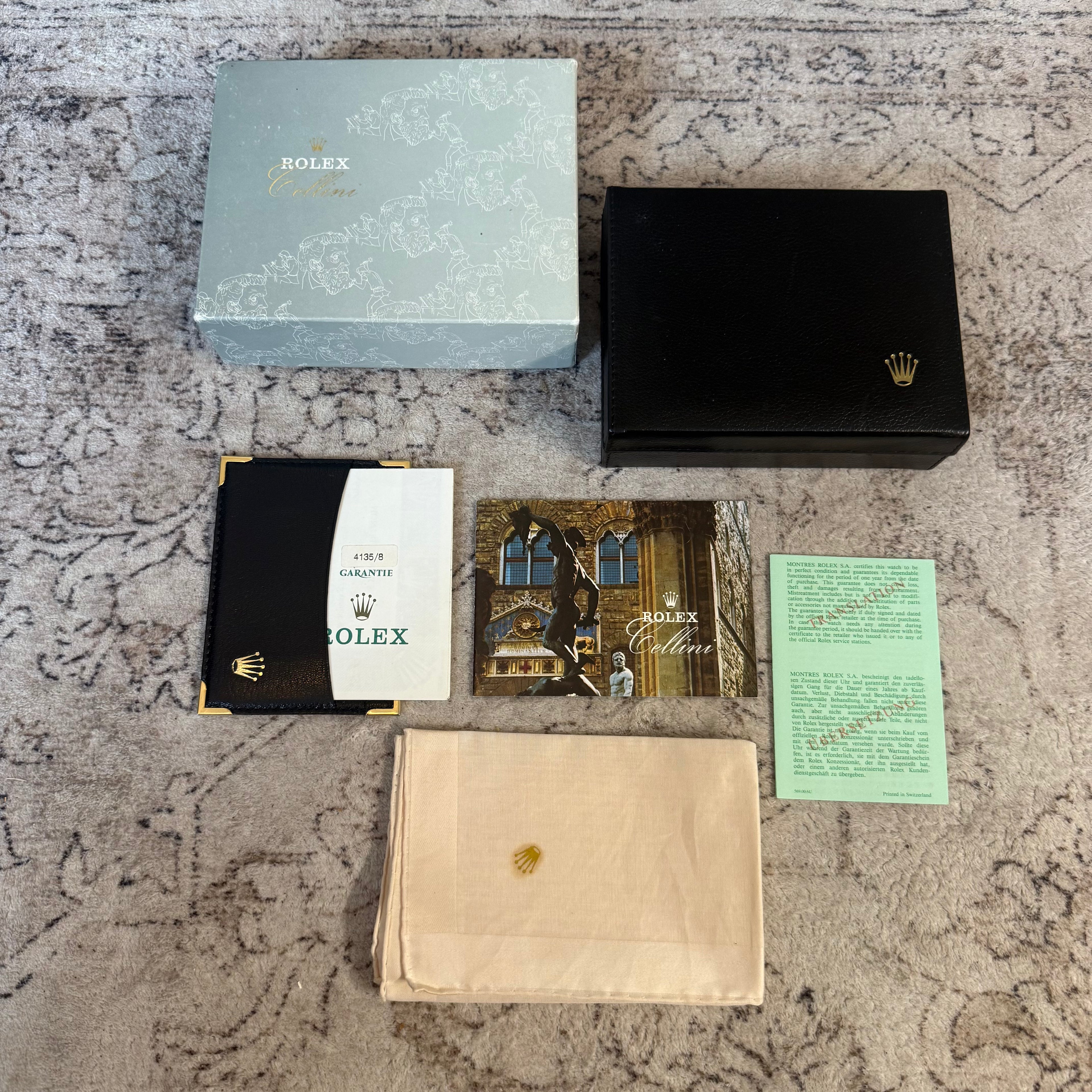 Rolex Cellini Ref. 4135/8 'Full Set 2001'