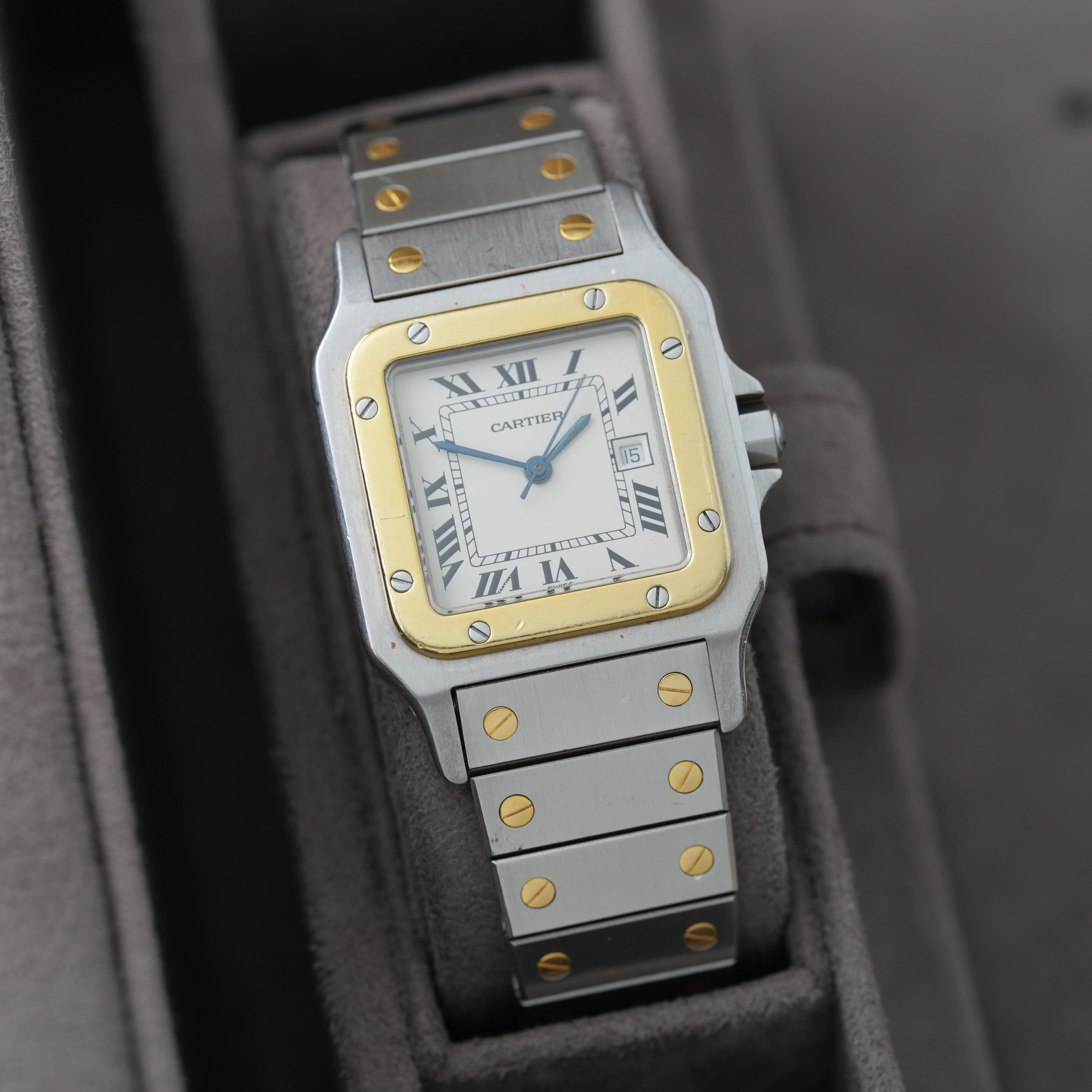 Cartier Santos Carree Ref. 2961 'MKIII' *unpoliert*