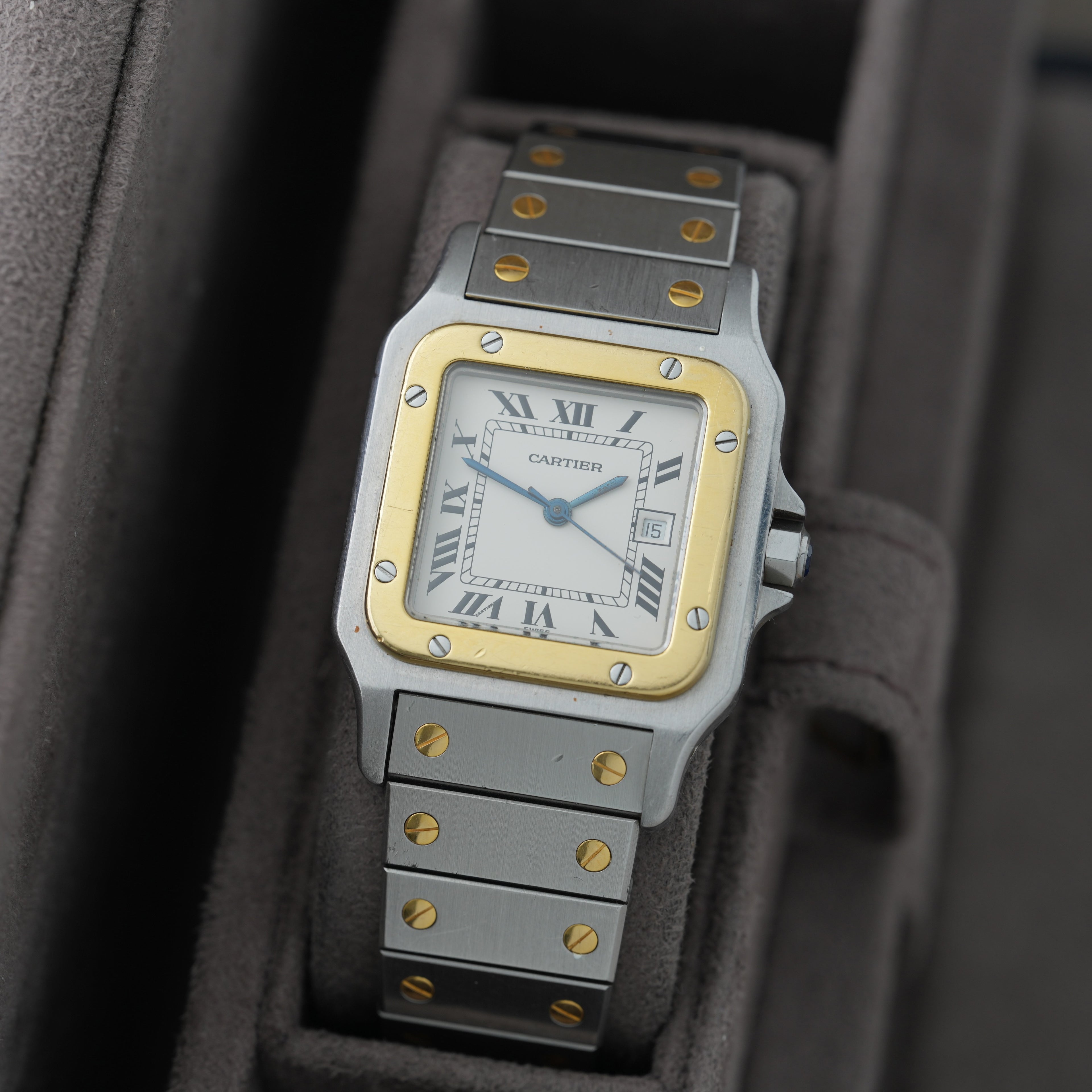 Cartier Santos Carree Ref. 2961 'MKIII' *unpoliert*