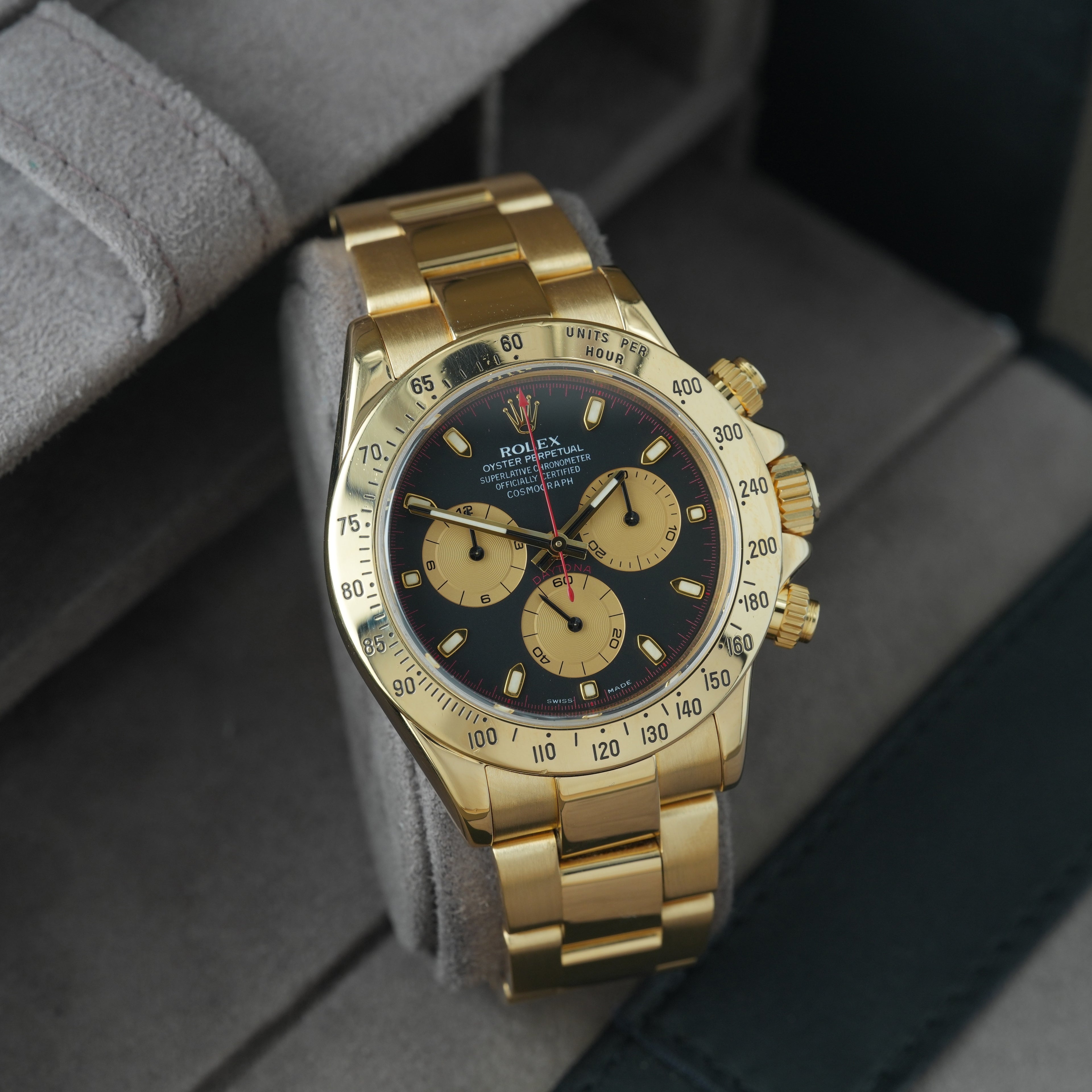 Rolex Daytona Ref. 116528 18k Gold 'Paul Newman'