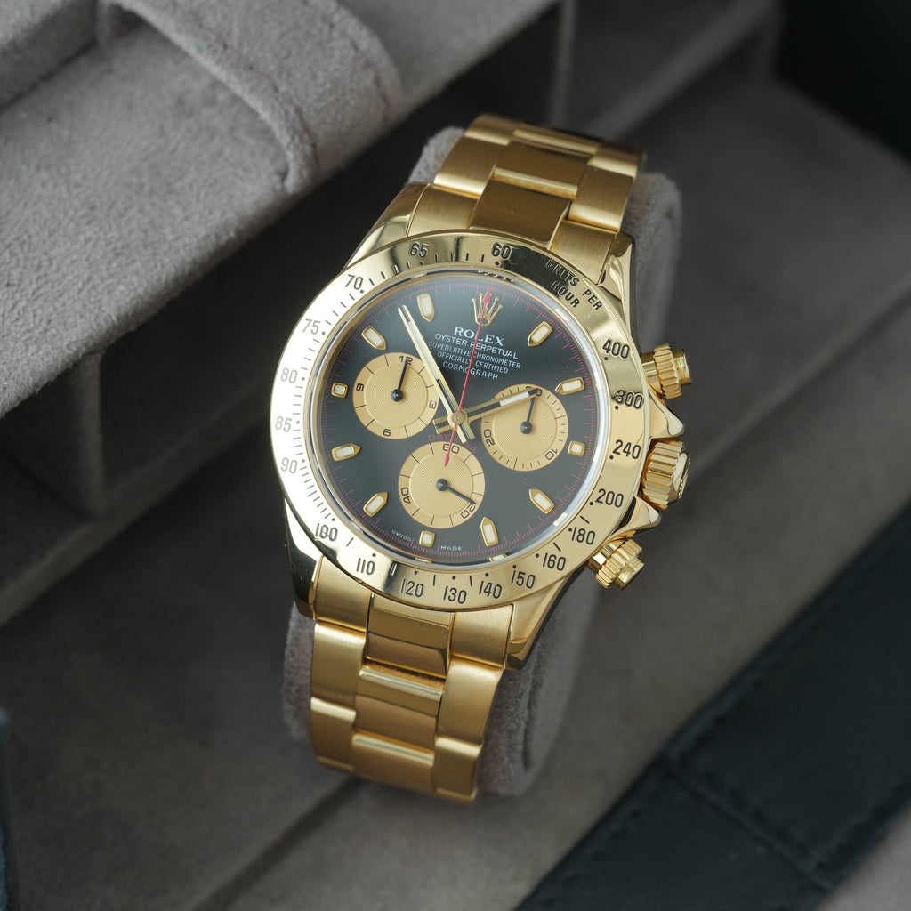 Rolex Daytona Ref. 116528 18k Gold 'Paul Newman'