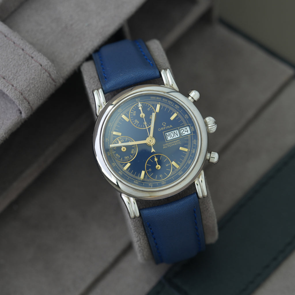Orfina Chronograph 36mm Valjoux 7750