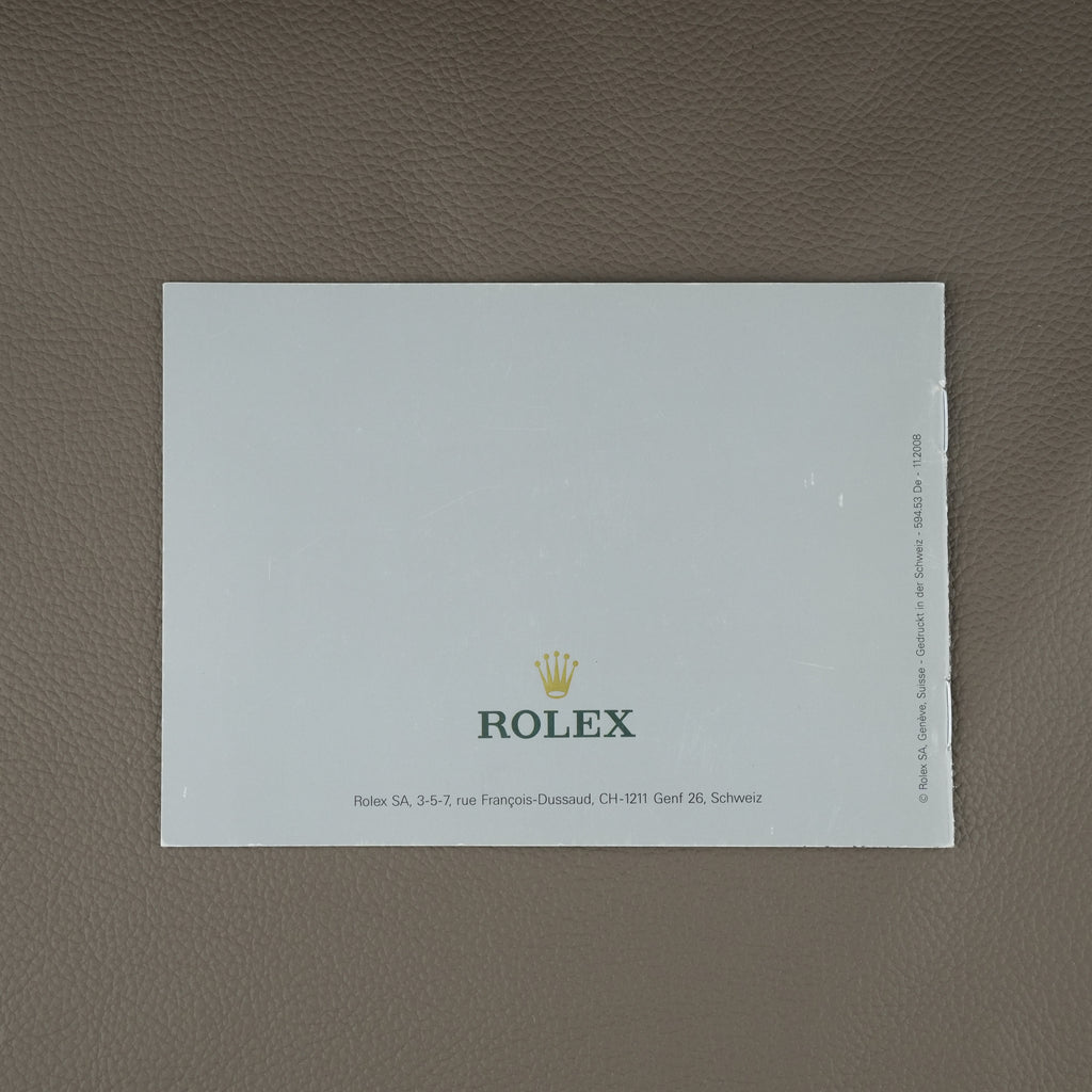 Rolex Submariner/ Sea-Dweller booklet/manual 80s/90s/00s