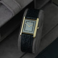 Cartier Tank Vermeil Ref. 681006 'Art Deco Dial' 23x30mm