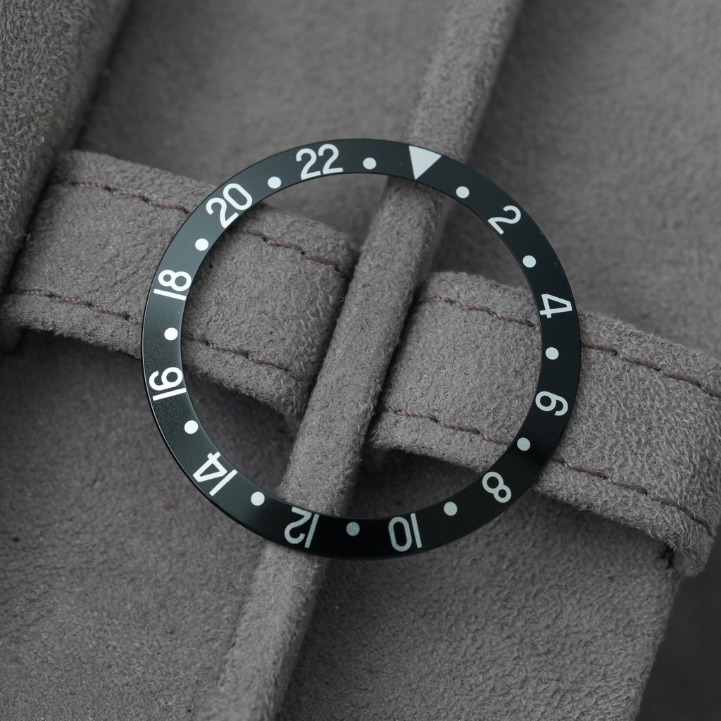 Rolex GMT-Master 16700/ 16710 Serif- Fat Font Lünette / Lünetteneinlage
