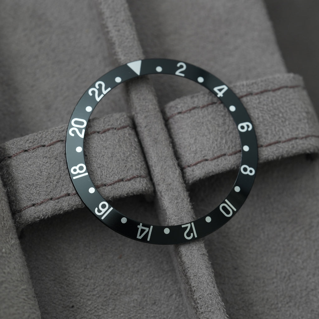 Rolex GMT-Master 16700/ 16710 Serif- Fat Font Lünette / Lünetteneinlage