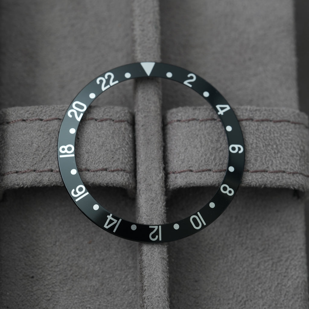 Rolex GMT-Master 16700/ 16710 Serif- Fat Font Lünette / Lünetteneinlage