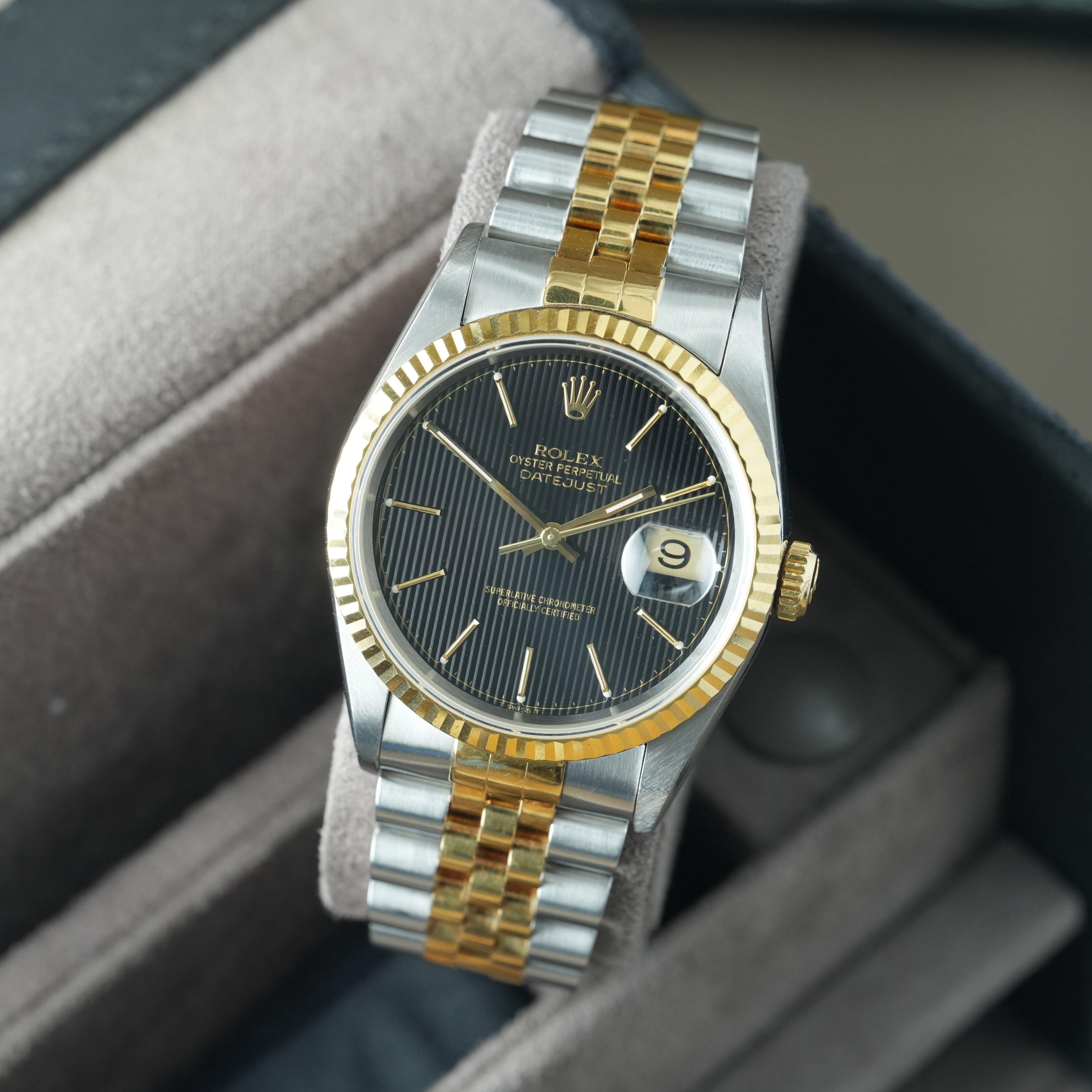 Rolex Datejust 36 Ref. 16233 'Full Set' 'Tapestry'