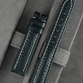 Breitling Lederarmband 15mm Schwarz