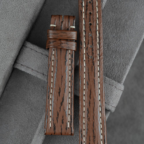 Breitling Lederarmband 16mm Braun