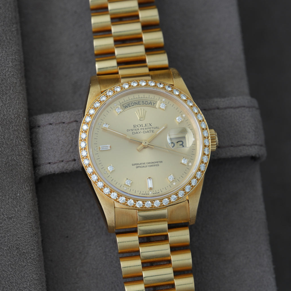 Rolex Day-Date 36 Ref. 18348 'Factory Diamond'