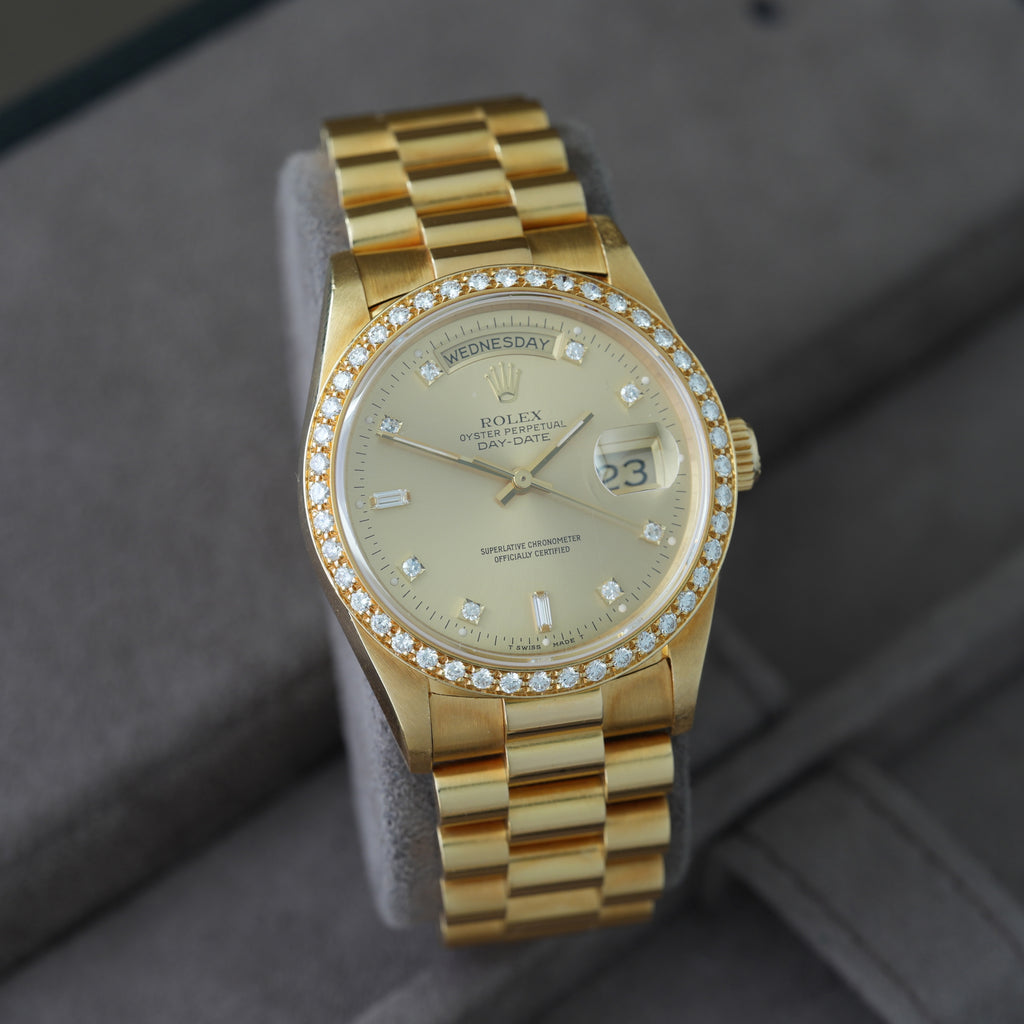 Rolex Day-Date 36 Ref. 18348 'Factory Diamond'