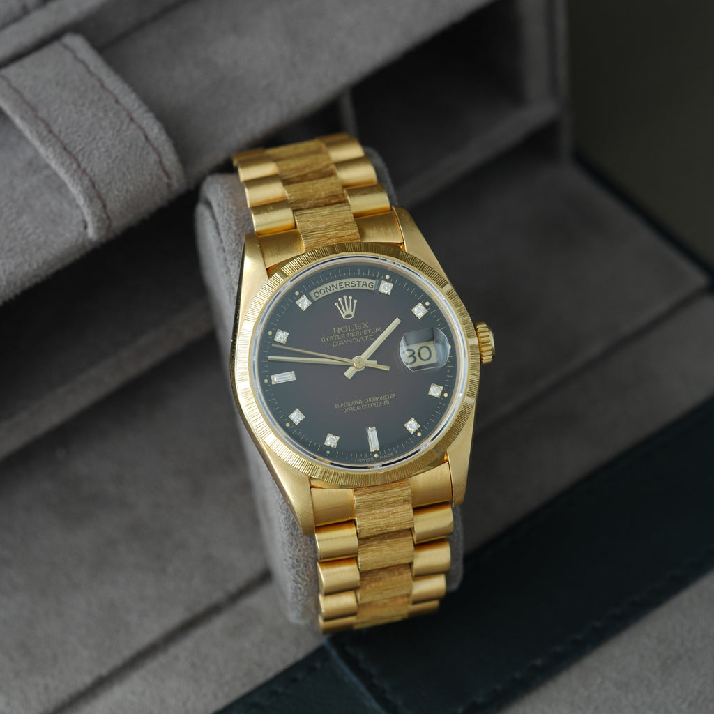Rolex Day-Date 36 Ref. 18248 'Brown Vignette-Degrade Dial' RLX Service
